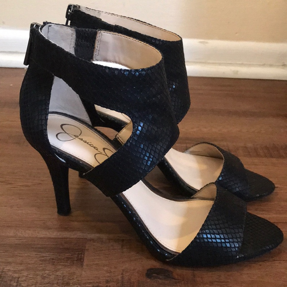 Jessica Simpson Snake Skin Type Heels